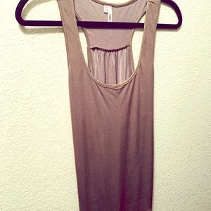 Studio Y Gold Shimmer MD Tank Top